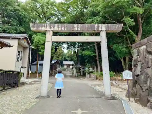 山之神社（北尾山之神社）の鳥居