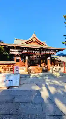 中野沼袋氷川神社の本殿・本堂