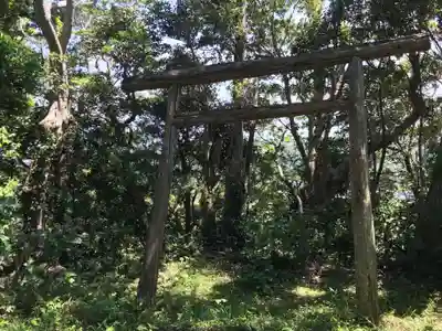 富士浅間神社の鳥居