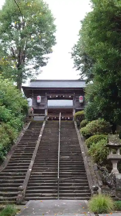 松江城山稲荷神社の山門・神門