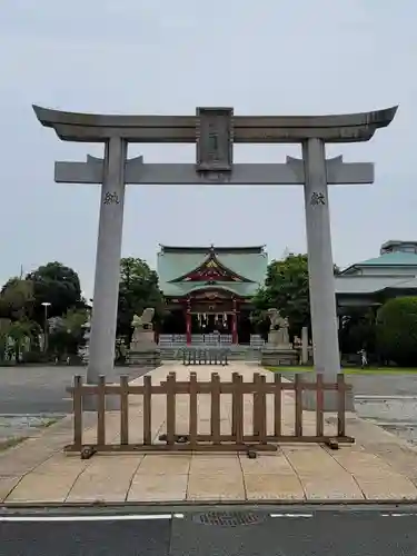 潮田神社の鳥居