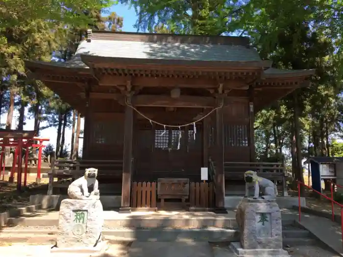 淵名神社の本殿