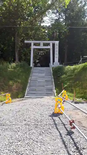 定山渓神社の鳥居