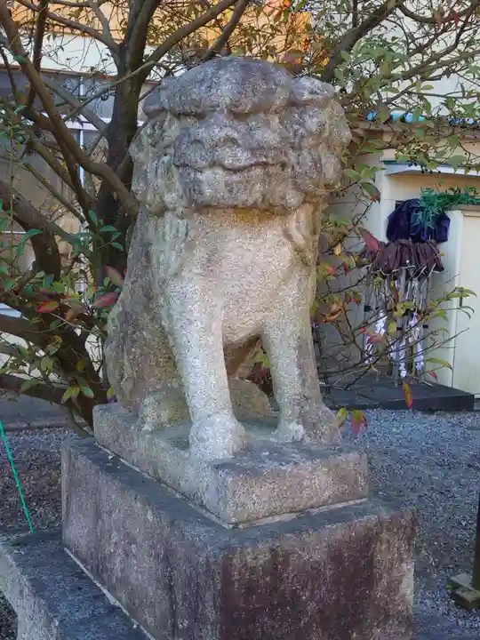 長良神社の狛犬