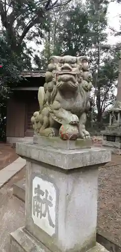 羽黒神社の狛犬