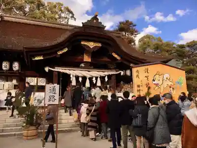田村神社の本殿・本堂