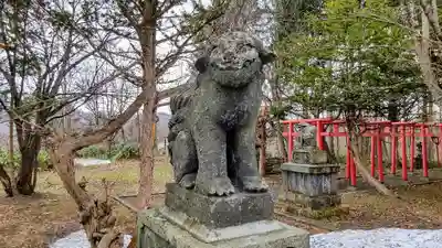 幾春別神社の狛犬