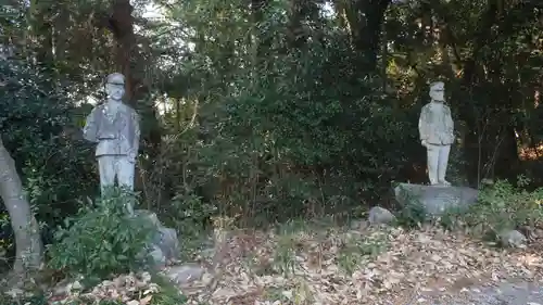 熊野神社（亀首町）の像