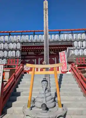 寛永寺不忍池弁天堂の鳥居