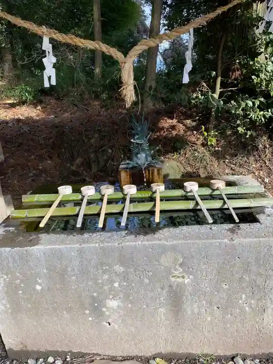那須神社の手水舎