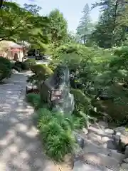 洞窟観音・徳明園・山徳記念館の庭園