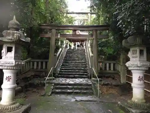 阿蘇神社の鳥居