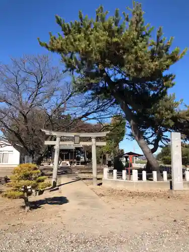 赤城神社の鳥居