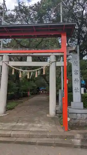 村富神社の鳥居