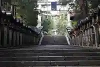 宝山寺の鳥居