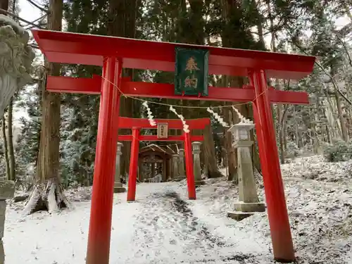 桜松神社の鳥居