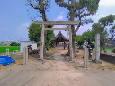 神明社(北野)の鳥居
