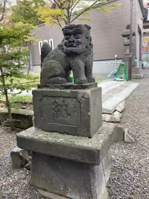 手稲神社の狛犬