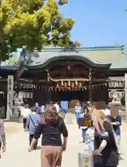 石切劔箭神社の本殿