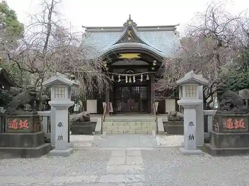 牛天神北野神社の本殿・本堂