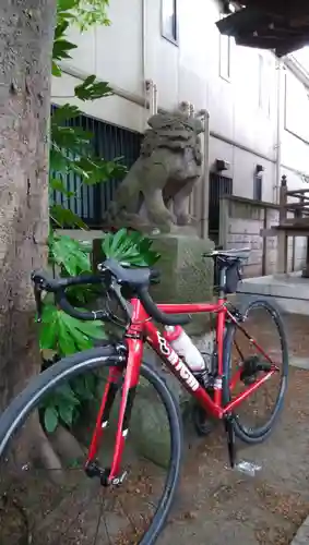 龍藏神社の狛犬