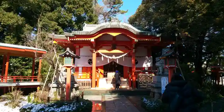 自由が丘熊野神社の本殿・本堂