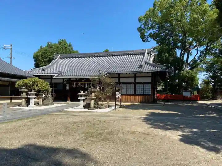 片埜神社の本殿・本堂