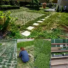 寿量山　速成寺の庭園