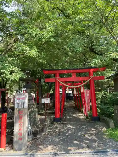 於菊稲荷神社(群馬県)