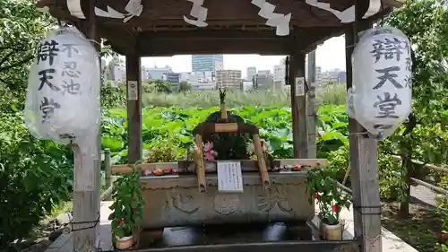 寛永寺不忍池弁天堂の手水舎