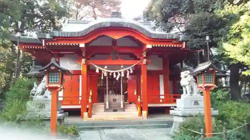自由が丘熊野神社の本殿・本堂