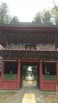 那須神社の山門・神門