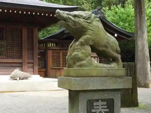 和気神社の狛犬