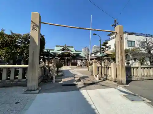 厄除の宮　駒林神社の鳥居