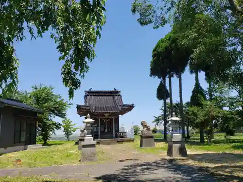 五位荘神社の本殿