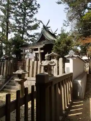 倭恩智神社の本殿・本堂