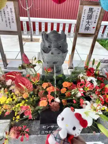 新川皇大神社の手水