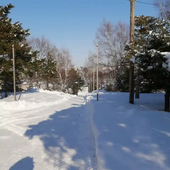 下野幌八幡神社の周辺