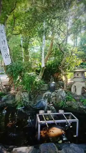 若宮神明社の手水舎