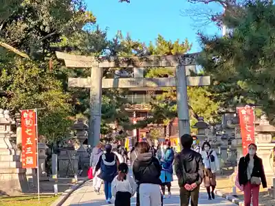 北野天満宮の鳥居