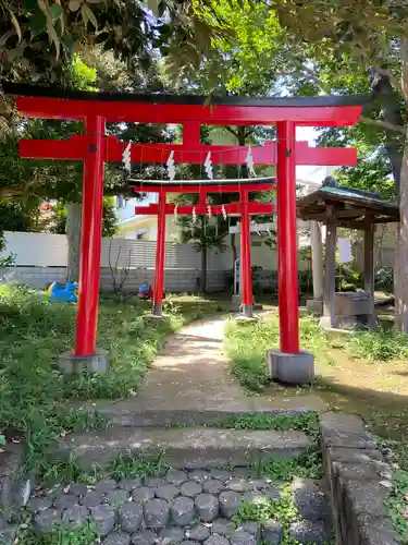 瘡守稲荷神社の鳥居