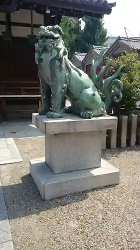 野田恵美須神社の狛犬