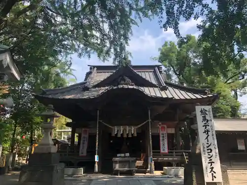 田無神社の本殿・本堂