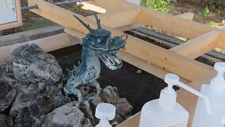 和樂備神社の手水舎