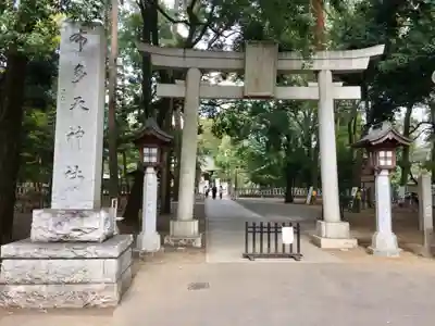 布多天神社の鳥居