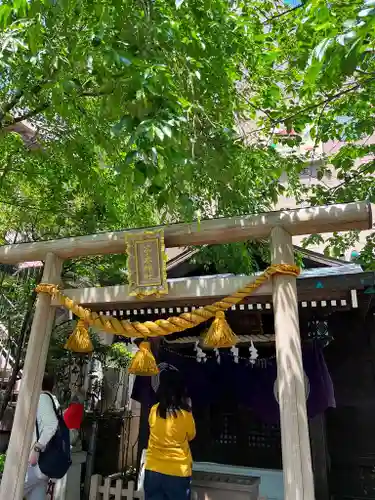 茶ノ木神社の鳥居