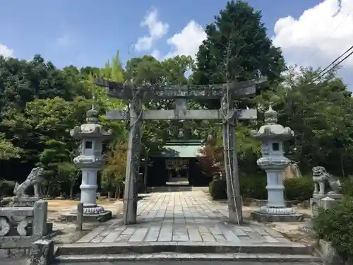 玉祖神社の鳥居