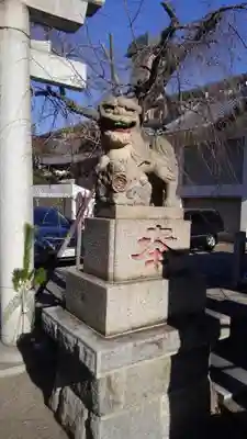 上千葉香取神社の狛犬