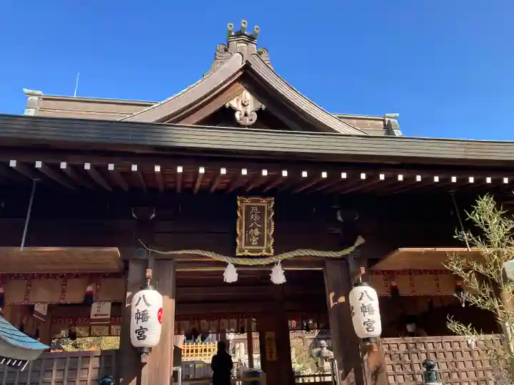 多井畑厄除八幡宮の本殿・本堂