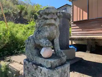 白幡神社の狛犬